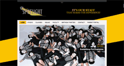Desktop Screenshot of danceinthespotlight.com